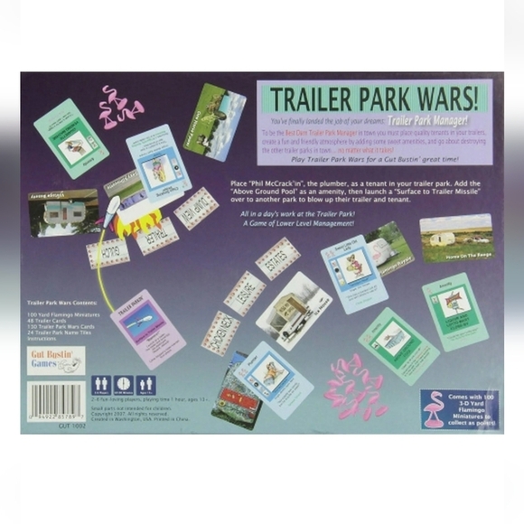 Trailer Park Wars board game. New in box sealed - Picture 2 of 8